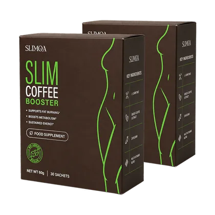 2 cajas de Slimqa — 60 sobres, dos meses